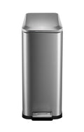 50L Slim Stainless Steel Kitchen Trash Can W630729