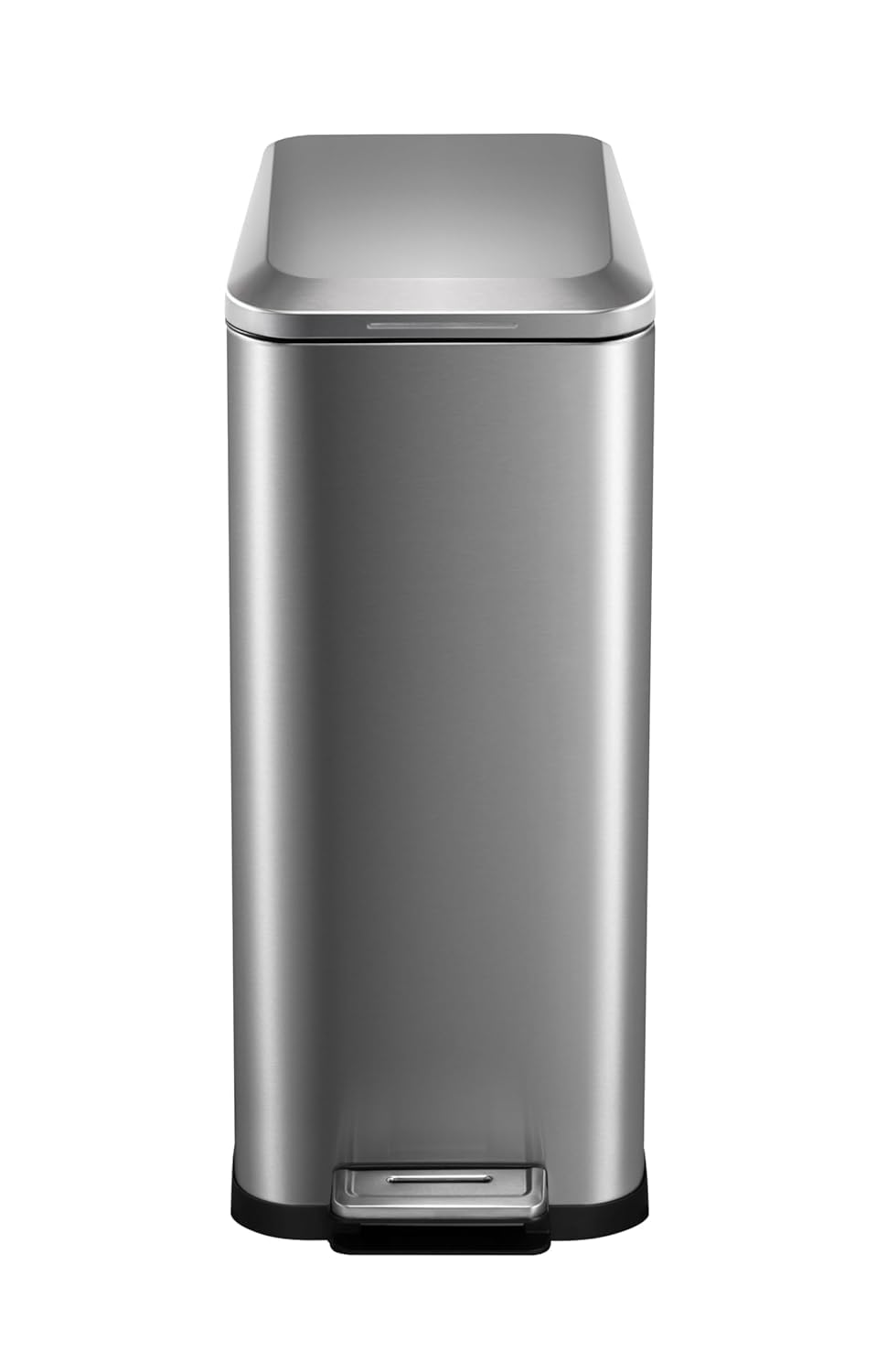 50L Slim Stainless Steel Kitchen Trash Can W630729