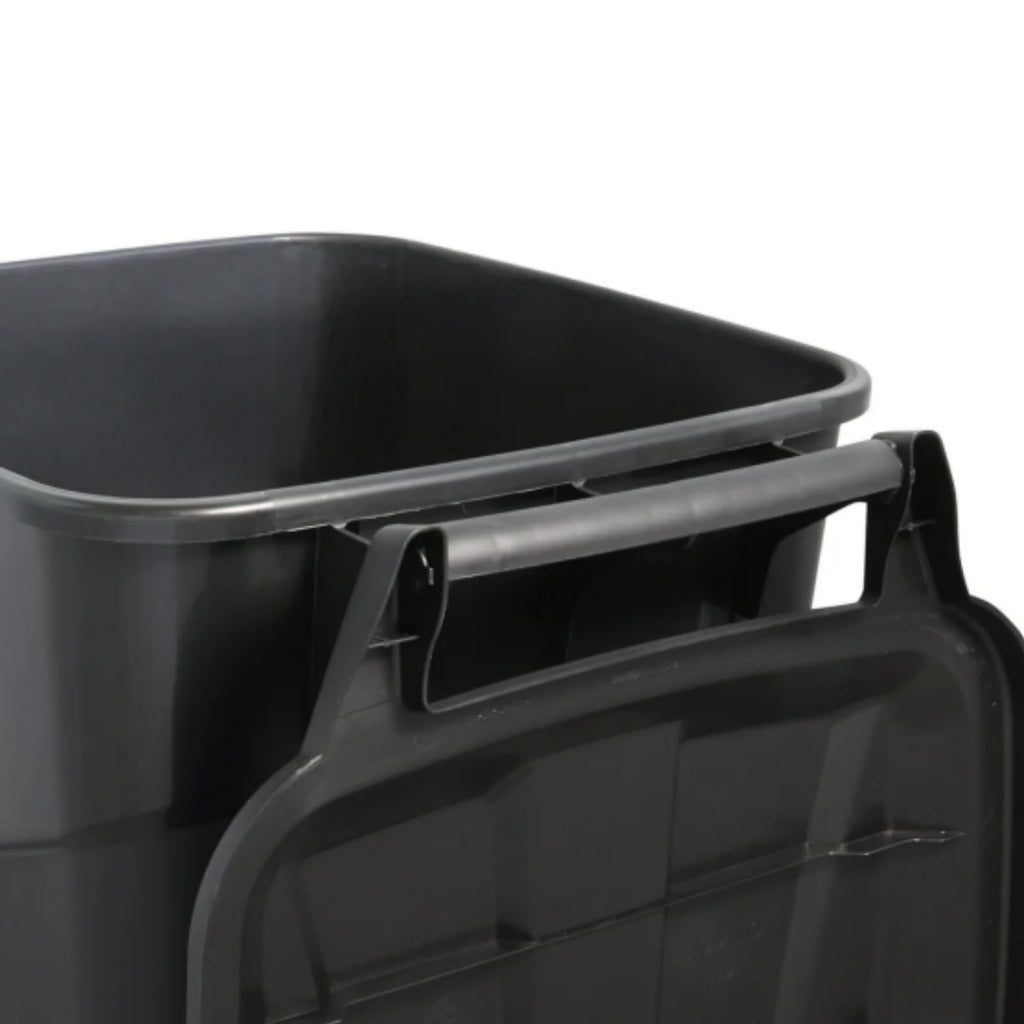45 Gallon Outdoor Trash Can with Wheels and Lid K78397