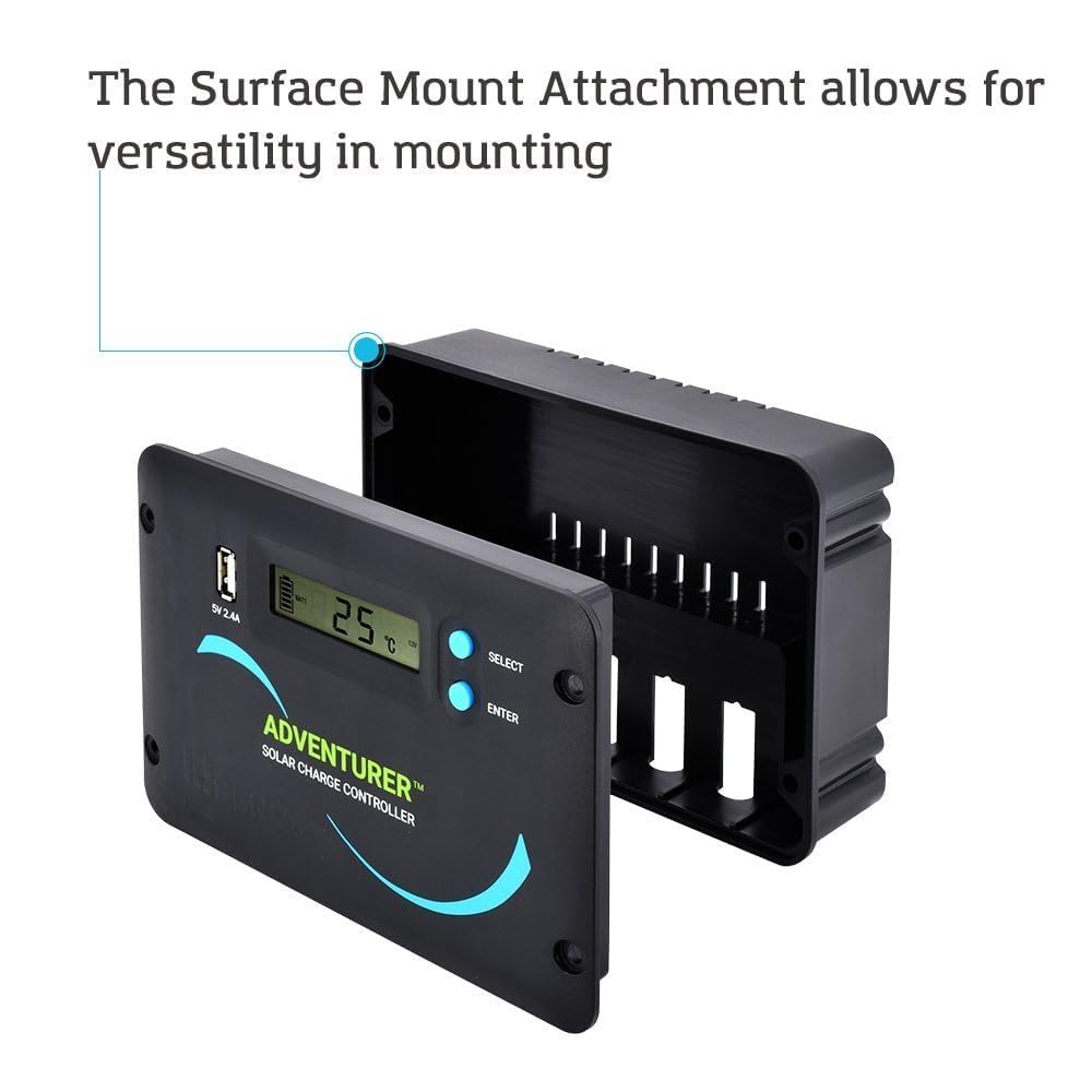 12V/24V 30A PWM Solar Charge Controller C1853