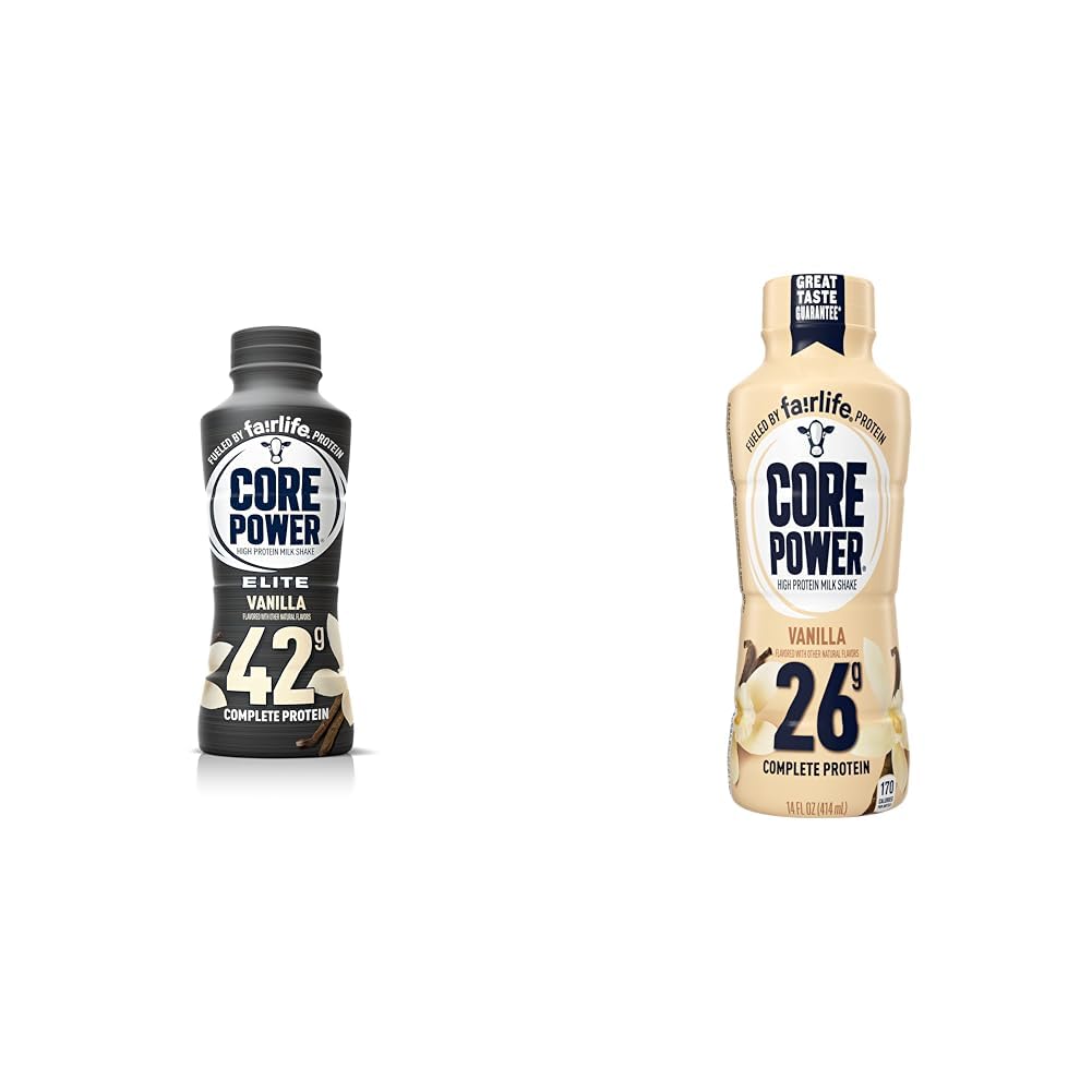 42g High Protein Vanilla Milk Shake 14 Fl Oz, 12 Count K91947