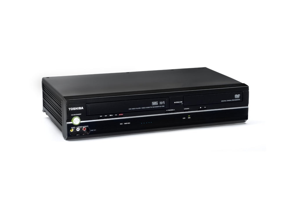 Black DVD Player/VCR Combo B8297