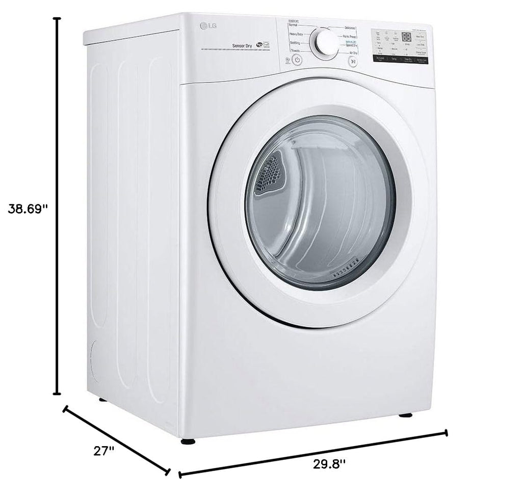 7.4 Cu. Ft. Vented Stackable Electric Dryer with Sensor Dry E966847