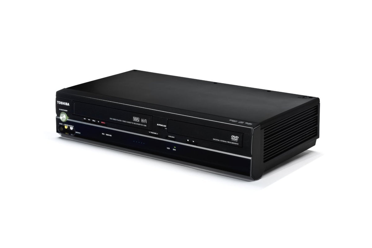 Black DVD Player/VCR Combo B8297