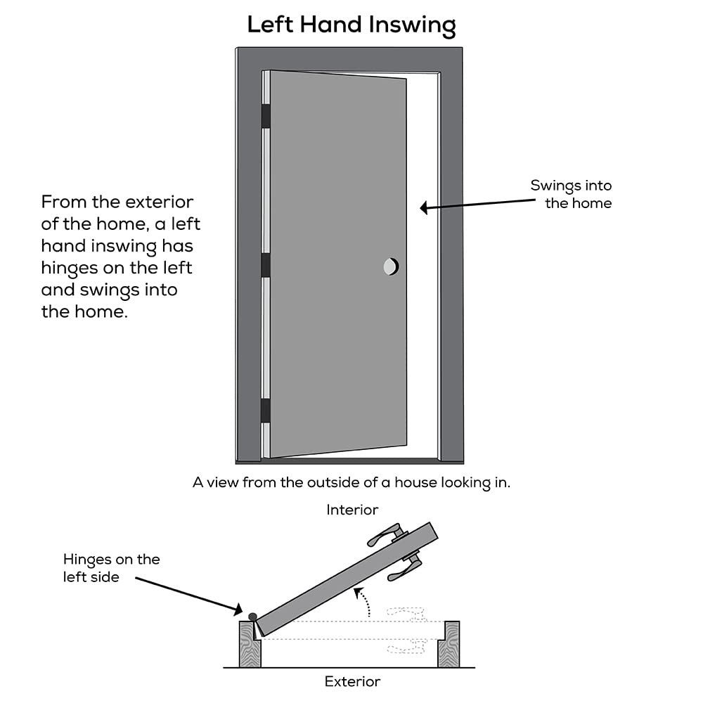 Steel Primed Left-Hand Inswing 1/4 Lite 4-Panel Prehung Front Door 36" x 80" T52943
