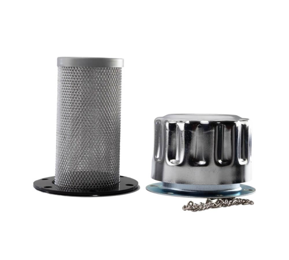 Carbon Steel Hydraulic Tank Breather Cap with Chain F896