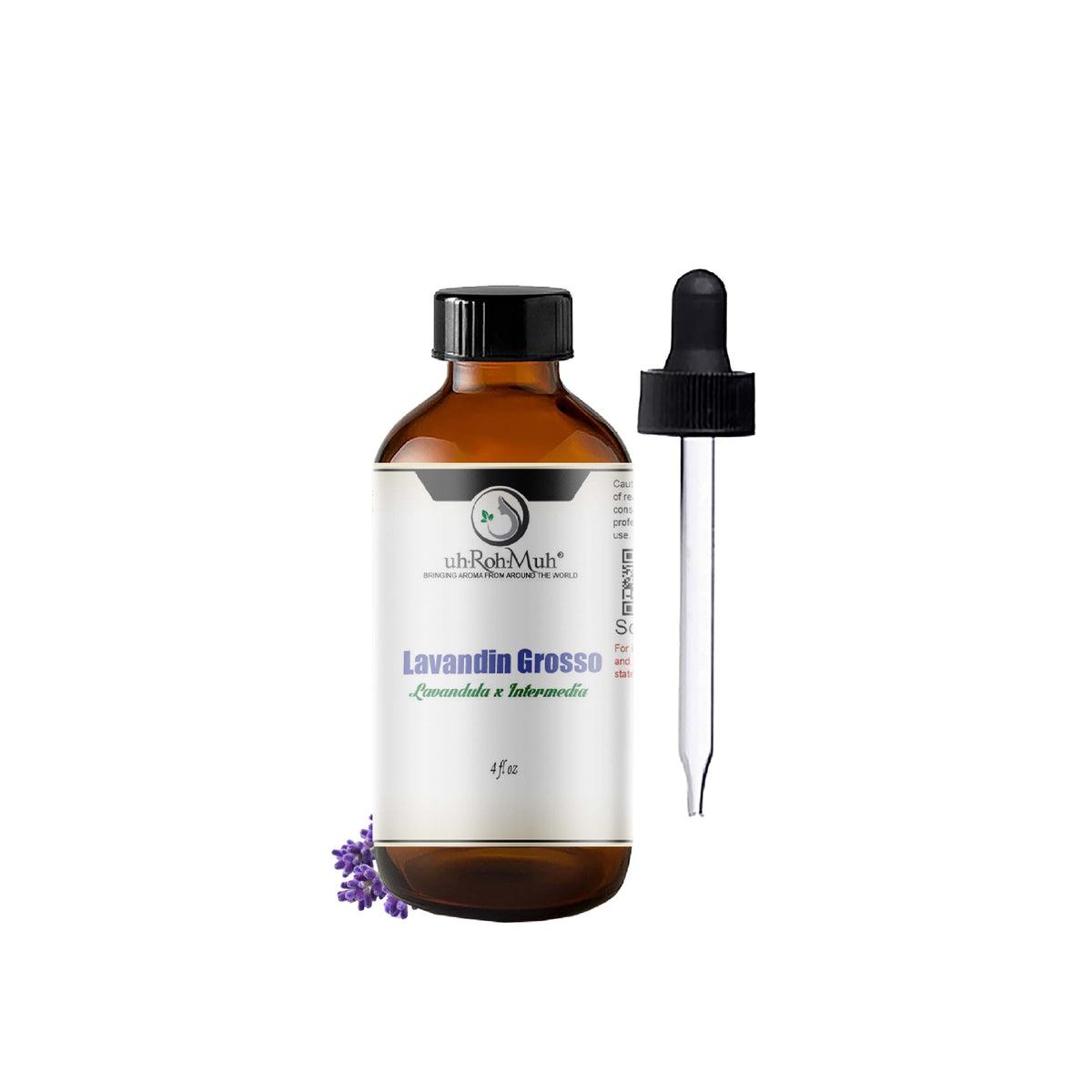 Organic Lavandin Grosso Essential Oil 4 Fl Oz C319
