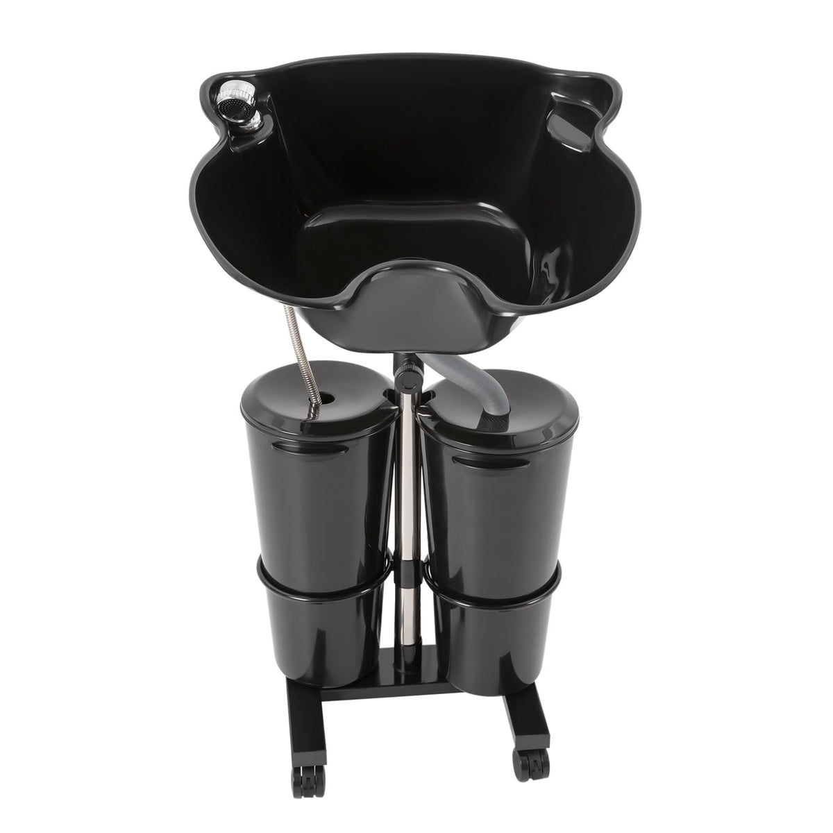Portable Plastic Shampoo Bowl with Electric Pump W8768