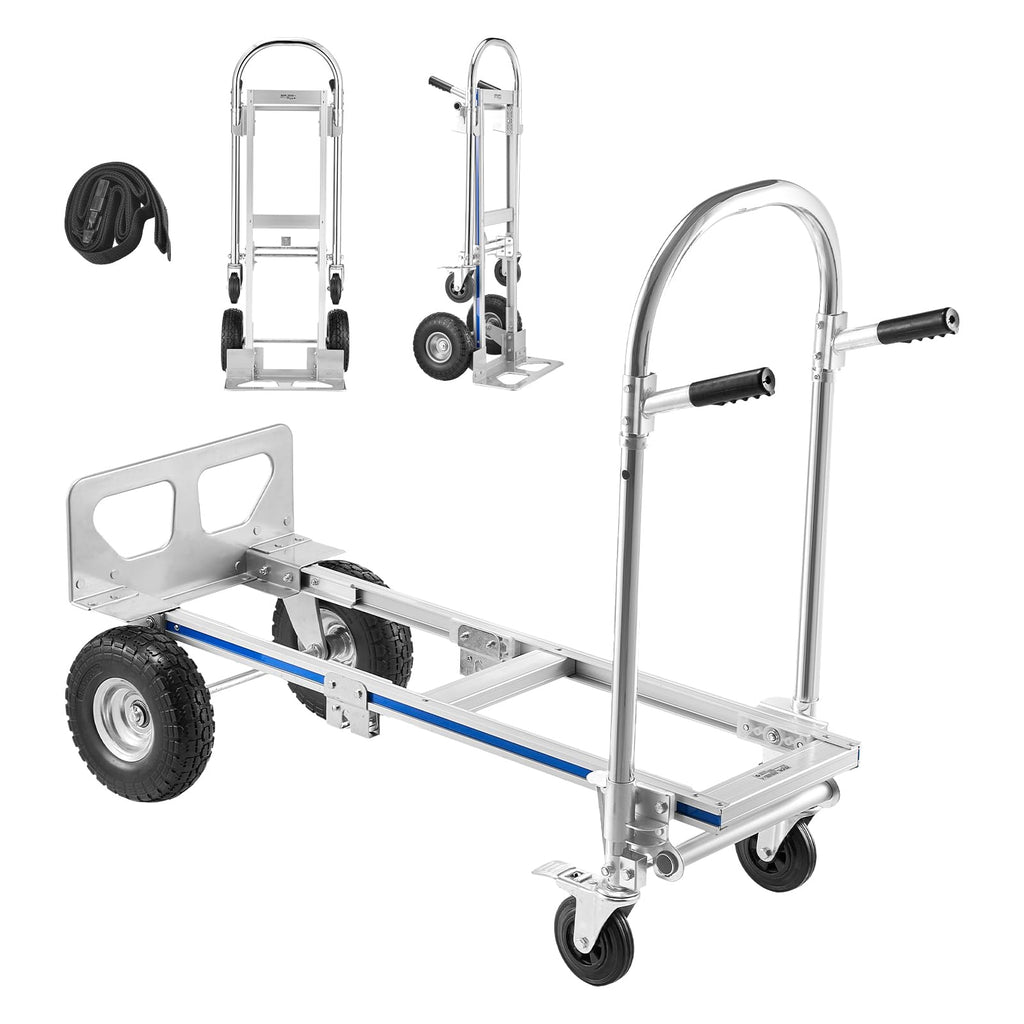 2 in 1 Convertible Hand Truck Dolly 1000 lbs W264467