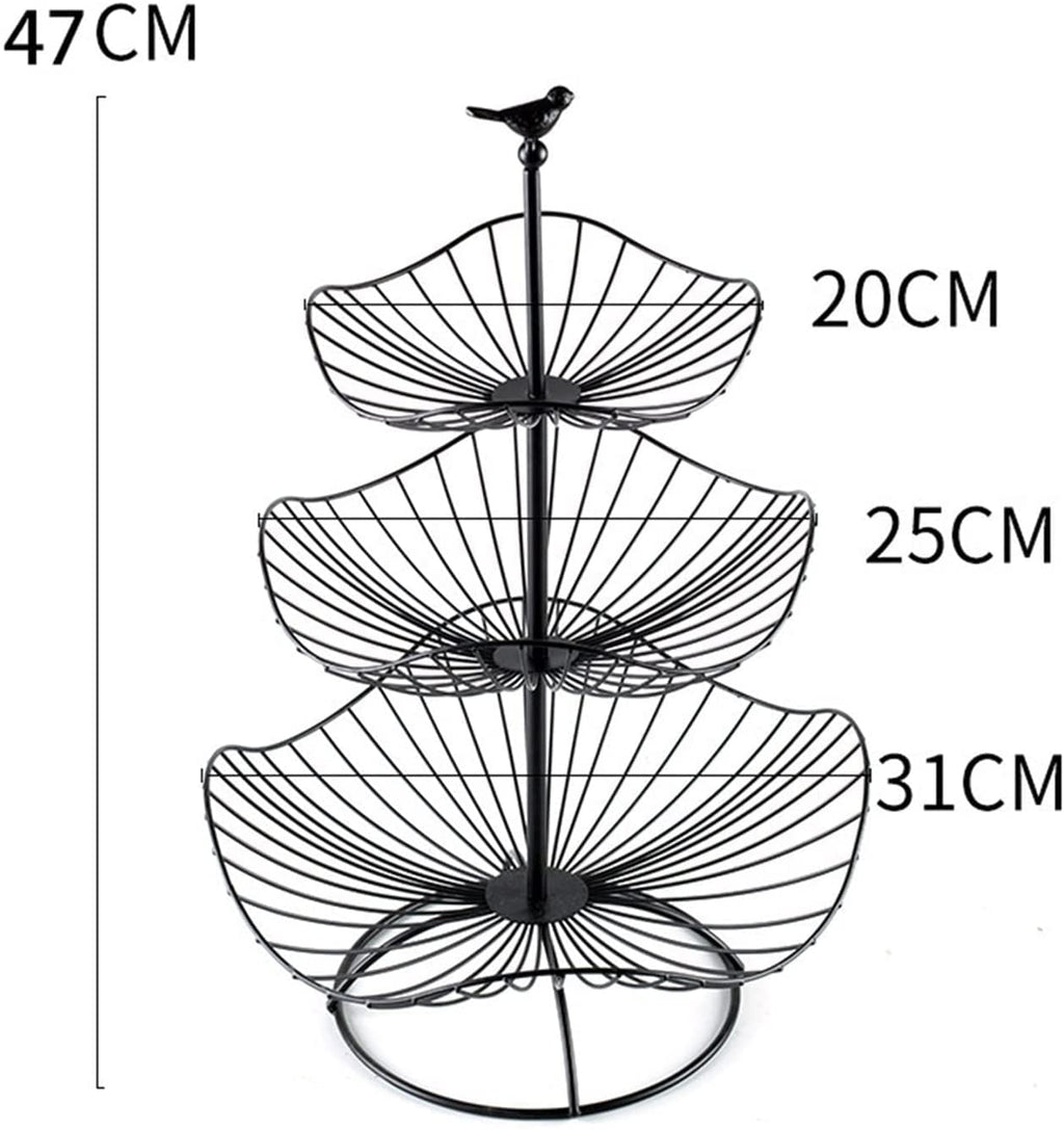 3 Tier Fruit Basket Q837