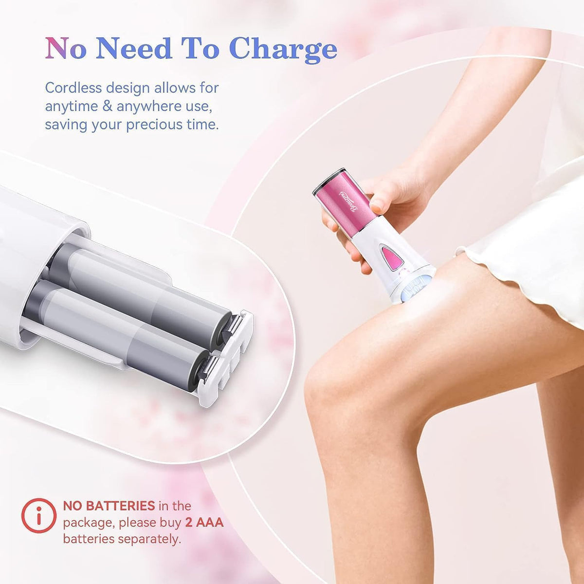 Portable Electric Mini Epilator with 9-Tweezers Q5341