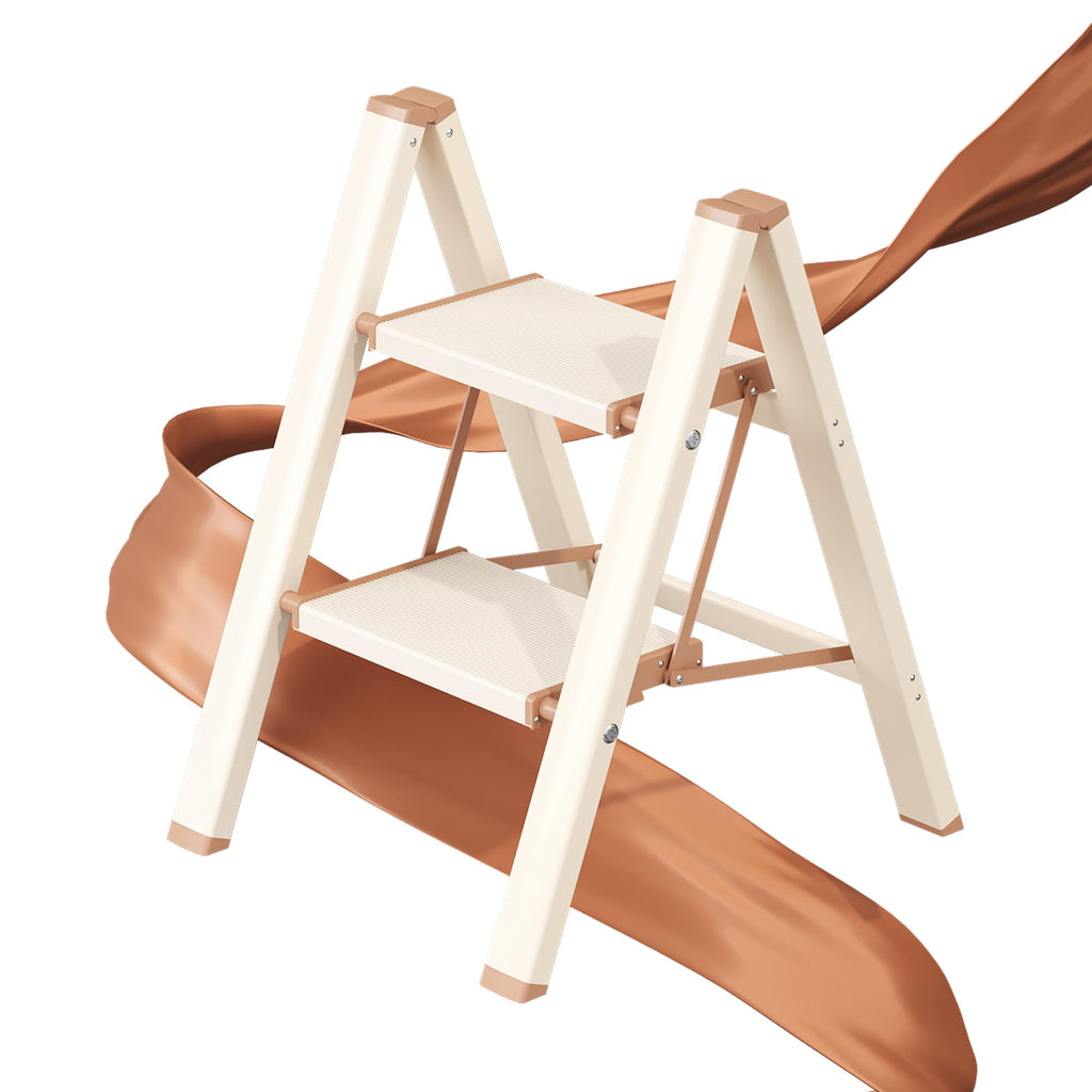 Foldable Aluminum 2 Step Ladder I806224