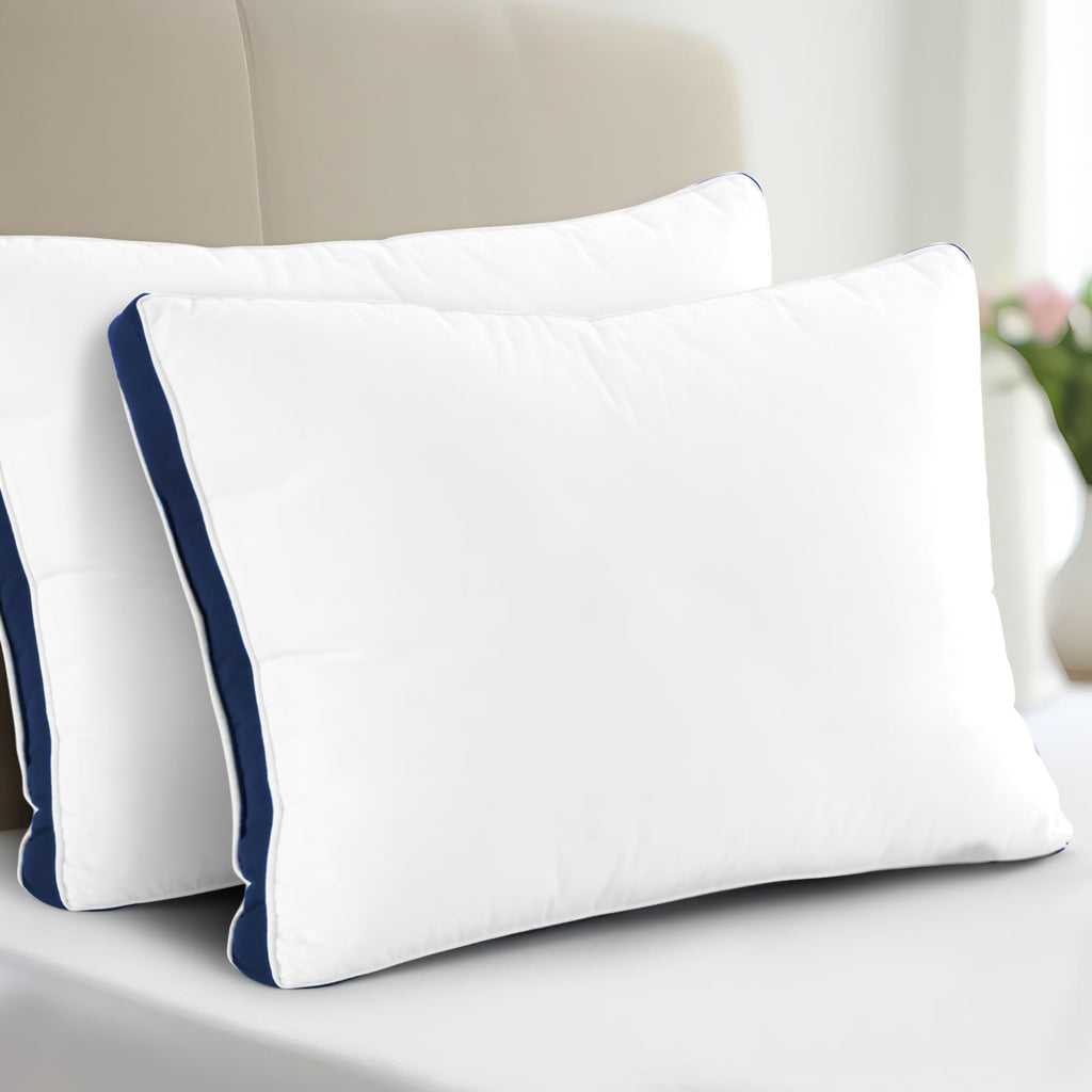 King 2 Pack Down Alternative Gusseted Pillows Z35461