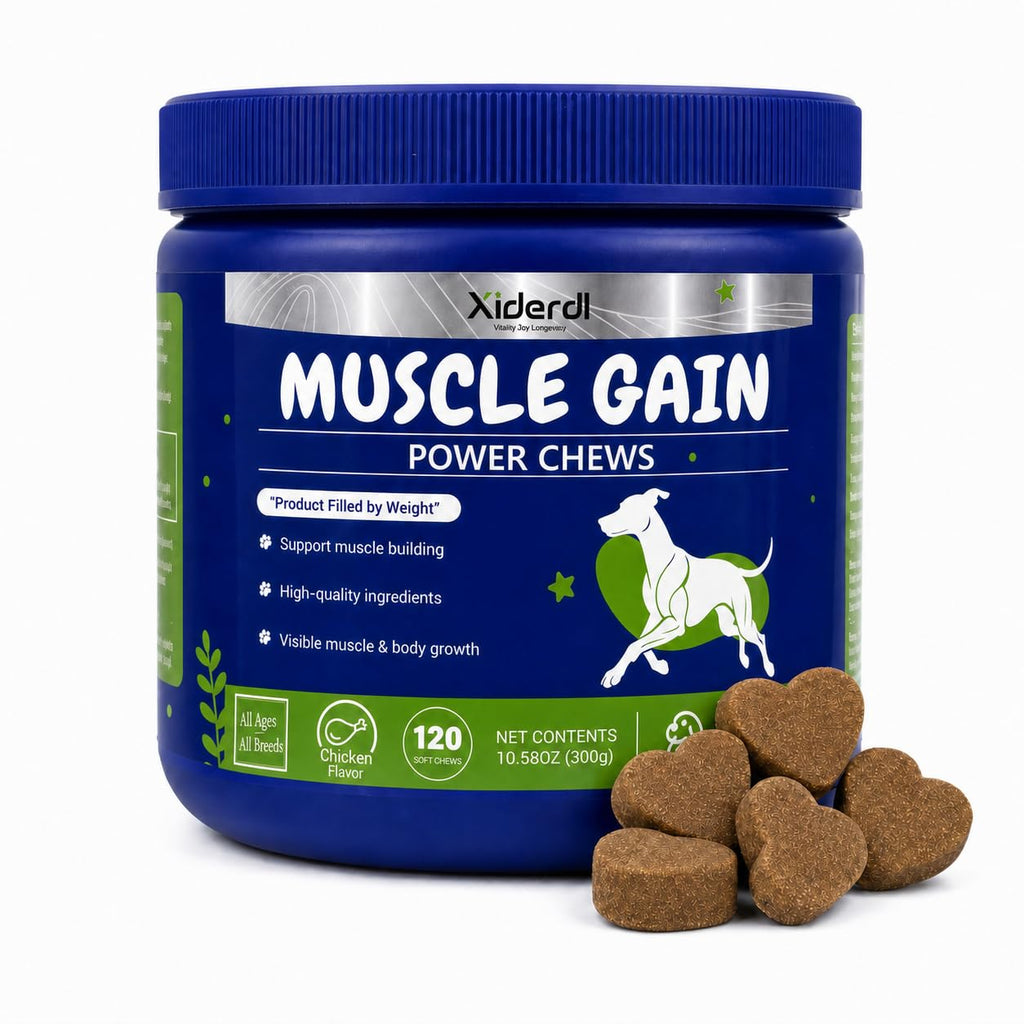 High Protein Muscle Support Soft Chews for Dogs, 120 Count A425853