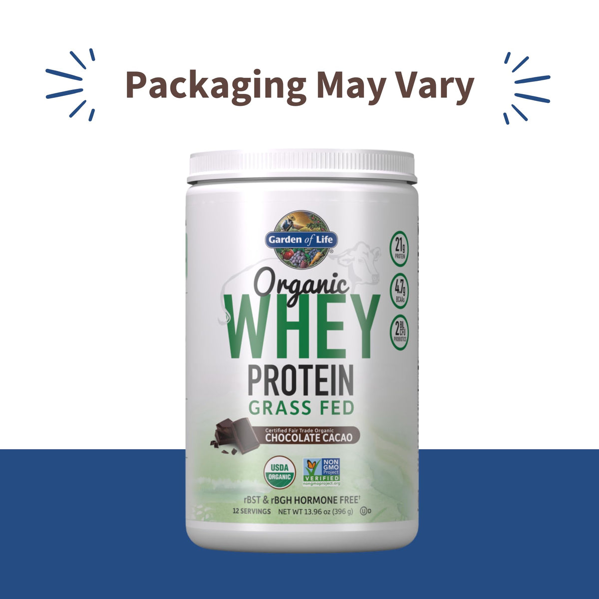 Organic Whey Protein Chocolate Grass Fed Protein Powder F654