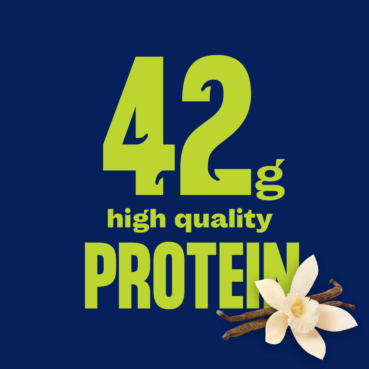 42g High Protein Vanilla Milk Shake 14 Fl Oz, 12 Count K91947