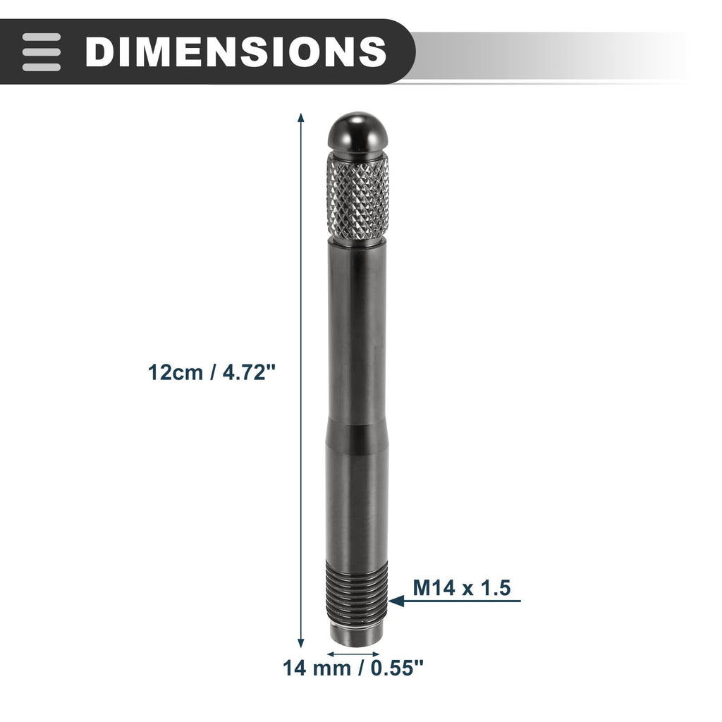 Stainless Steel Wheel Hangers Alignment Pin Tire Studs Tool, 2 Pcs C8801