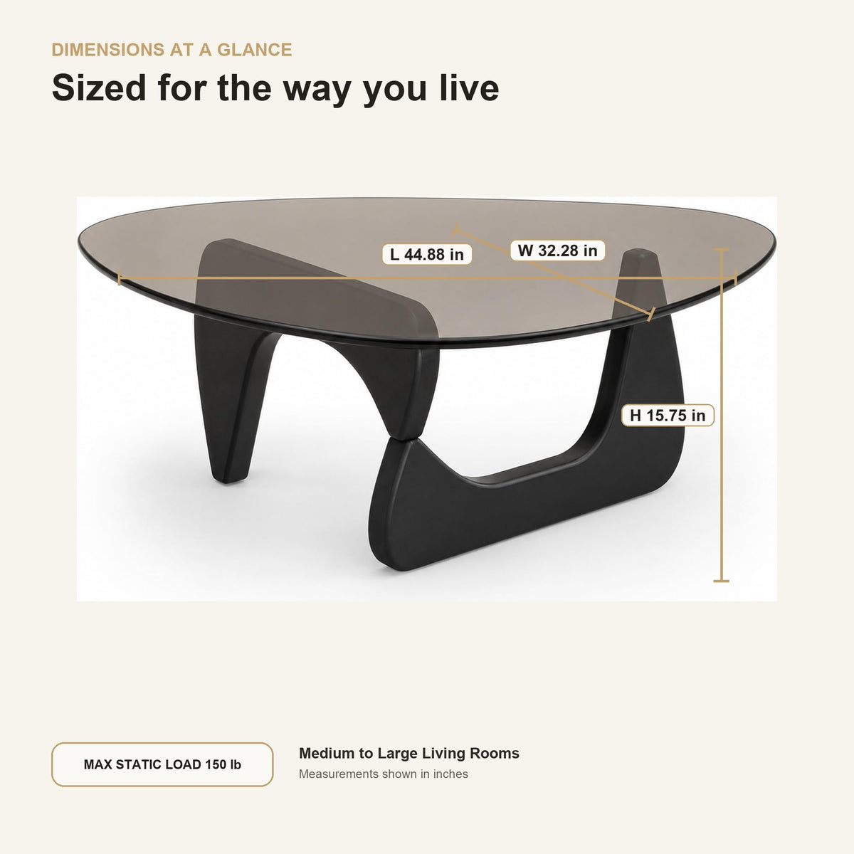 Glass Coffee Table K3649