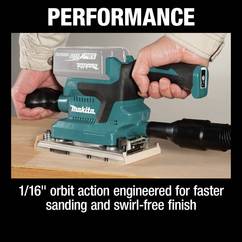 18V Brushless Cordless 1/3 Sheet Finishing Sander H423022