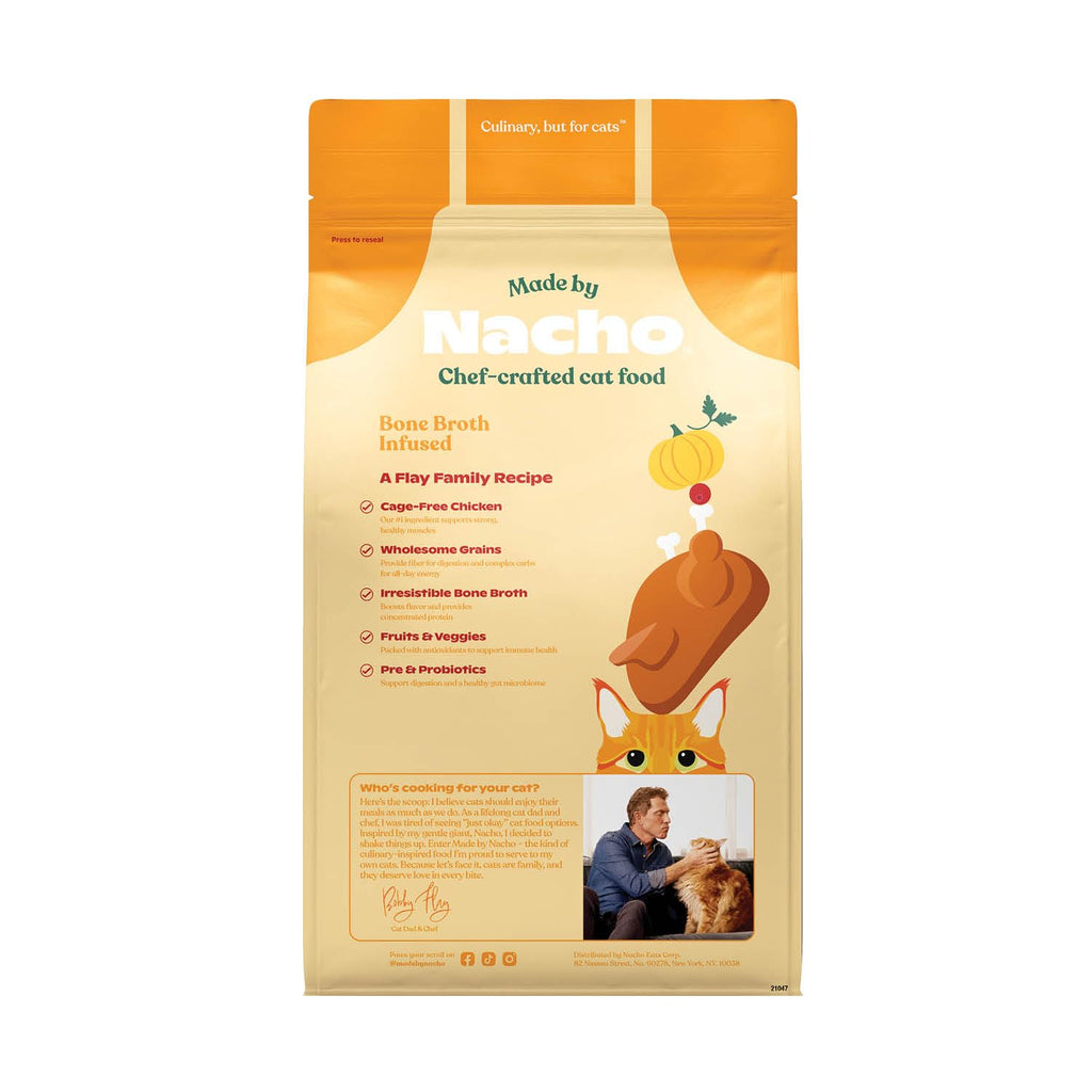 High Protein Grain-Friendly Chicken & Pumpkin Dry Cat Food D1715