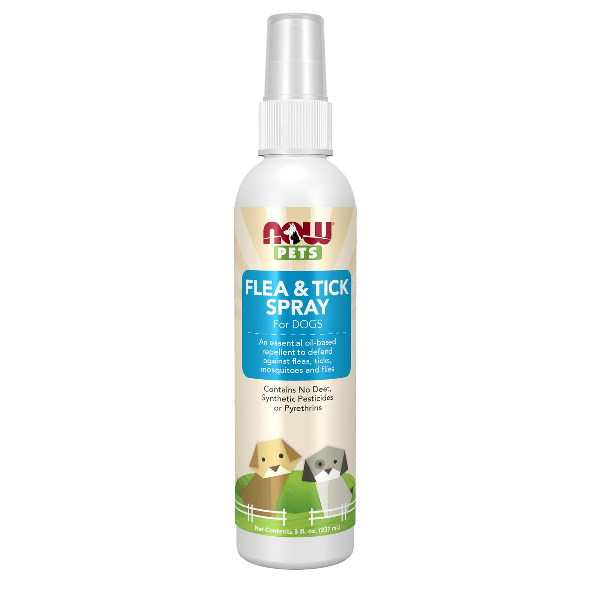 Flea and Tick Spray for Dogs 8-Ounce H861