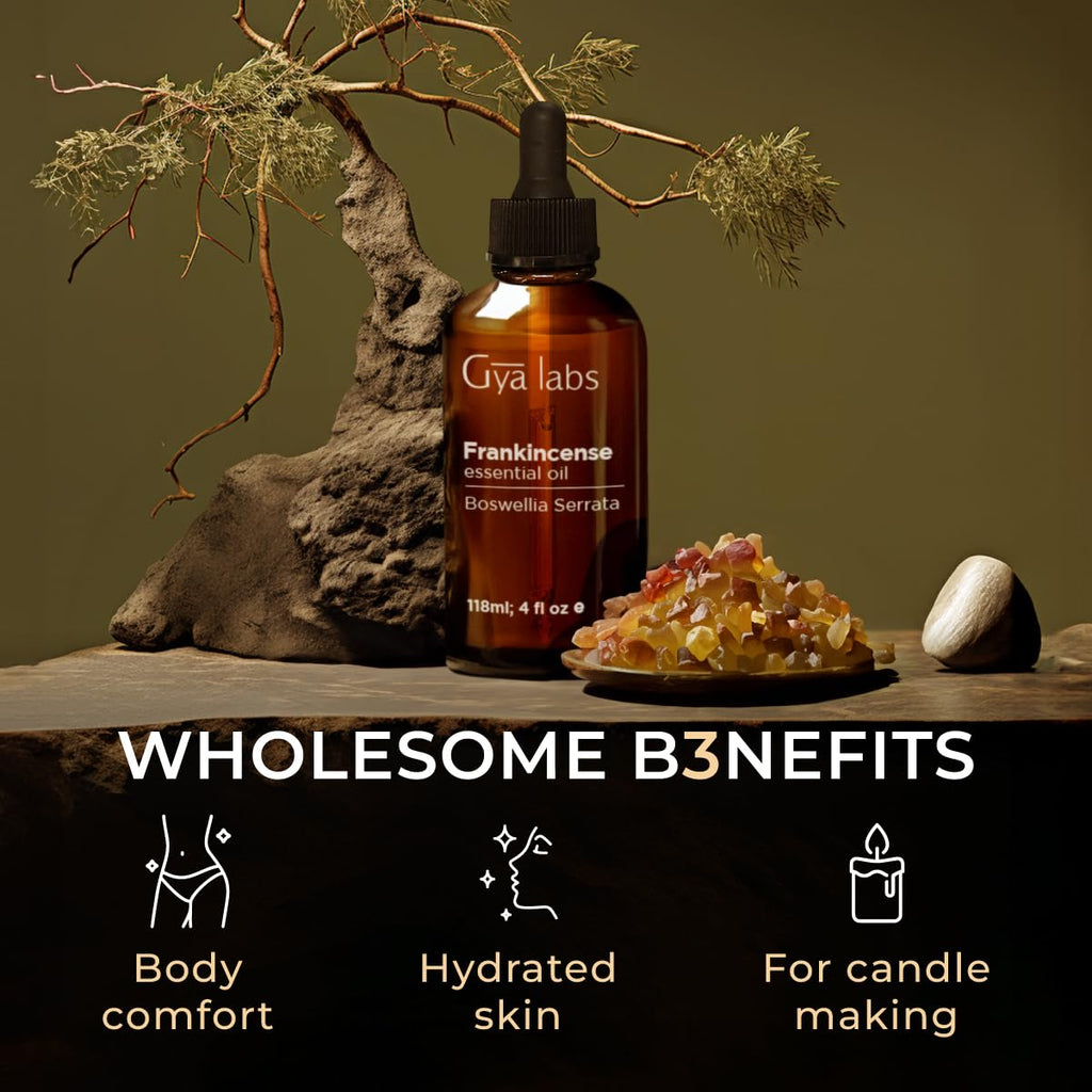 Frankincense & Lavender Essential Oil Set 2x4 Fl Oz O396362