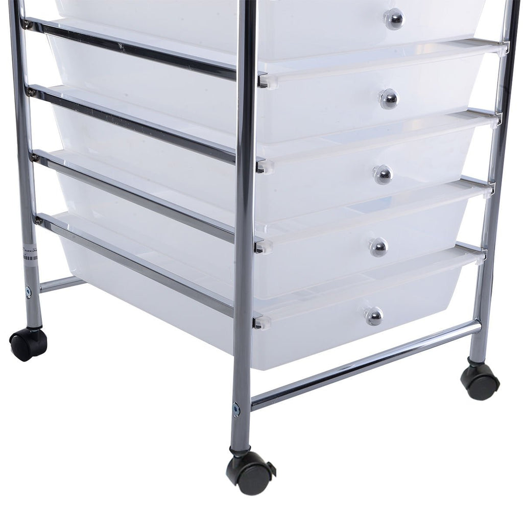 10 Drawer Rolling Storage Cart W6265