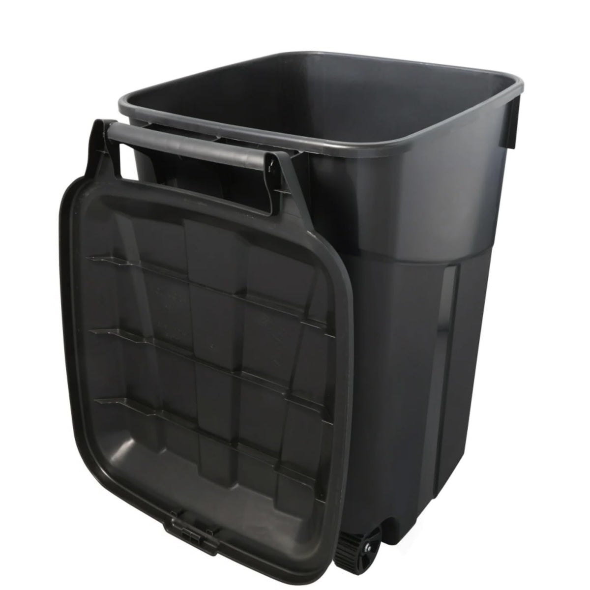 45 Gallon Outdoor Trash Can with Wheels and Lid K78397