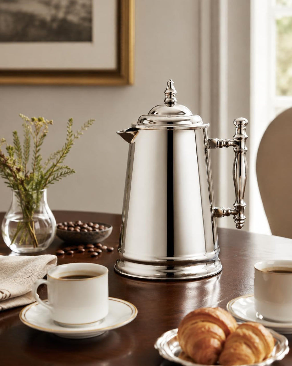 Stainless Steel French Coffee Press 34-Ounce O479211