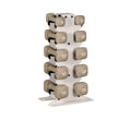 Neoprene Dumbbell Set with Storage Rack T83395