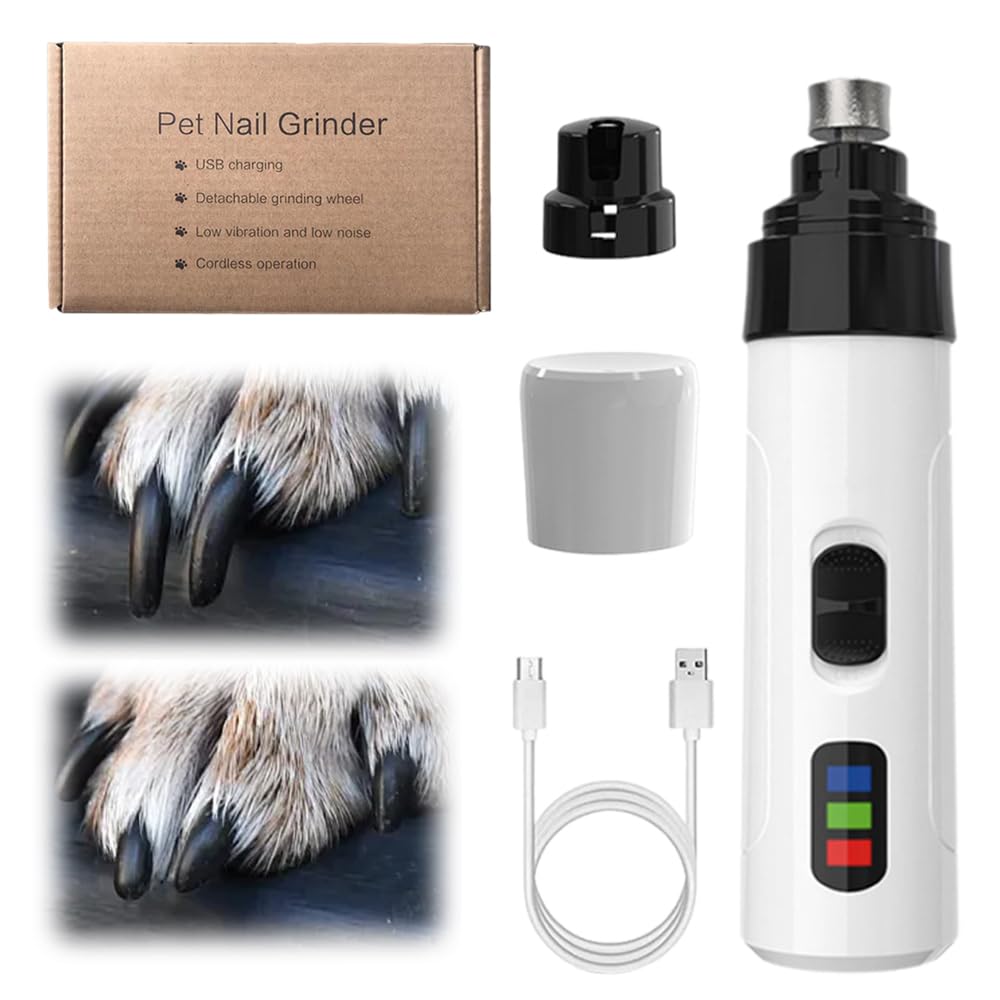 Silent Rechargeable Electric Dog Nail Grinder X23740