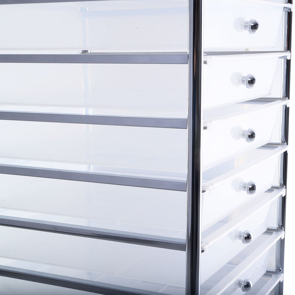 10 Drawer Rolling Storage Cart W6265
