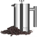 20oz Stainless Steel French Press Coffee Maker H3880