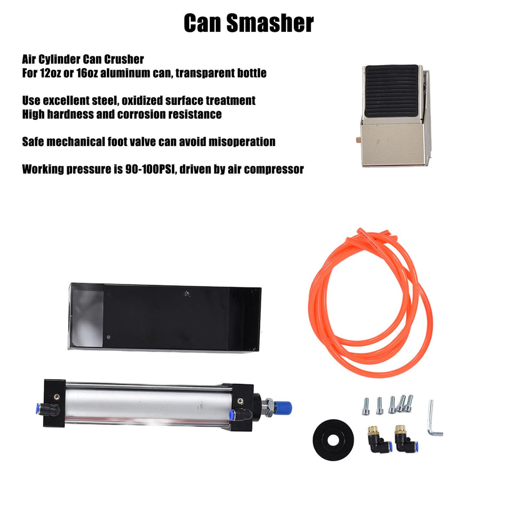 Pneumatic Heavy Duty Aluminum Can Crusher Y2742