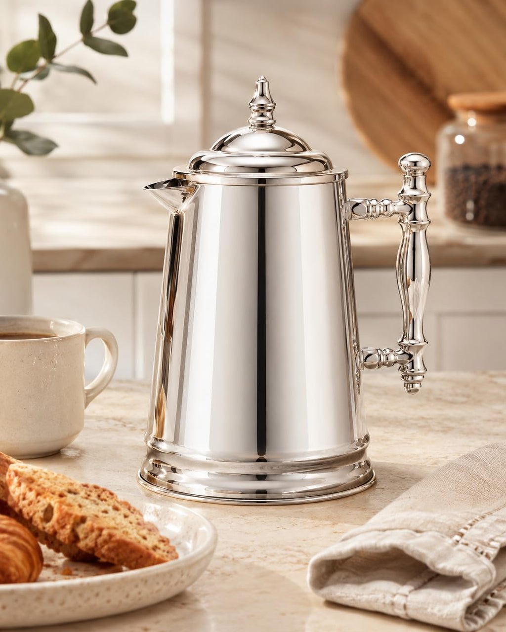 Stainless Steel French Coffee Press 34-Ounce O479211