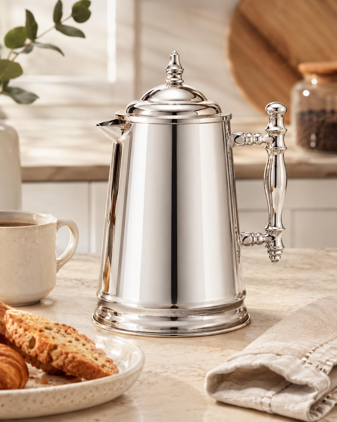 Stainless Steel French Coffee Press 34-Ounce O479211