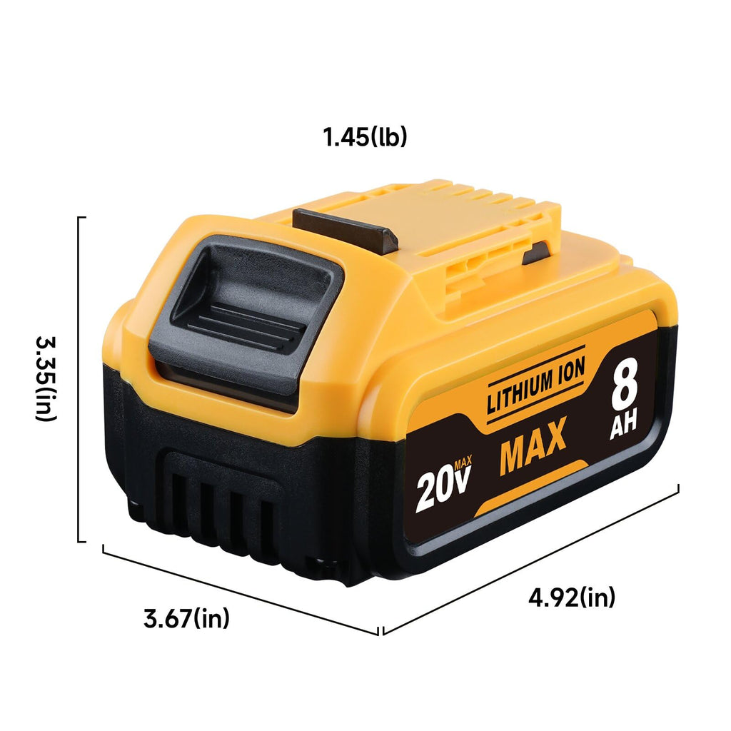 8.0Ah Rechargeable Replacement Battery 2-Pack F2527