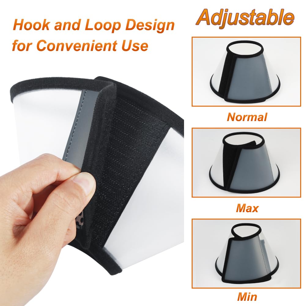 Adjustable PVC Cat Recovery Cone U2149