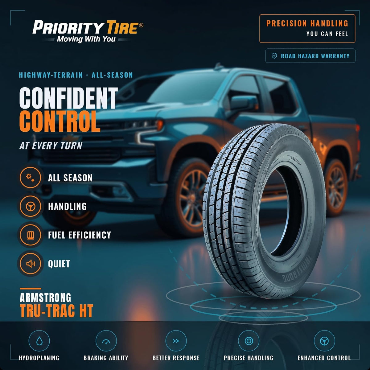 275/55R20 117H All Season Tire P66224