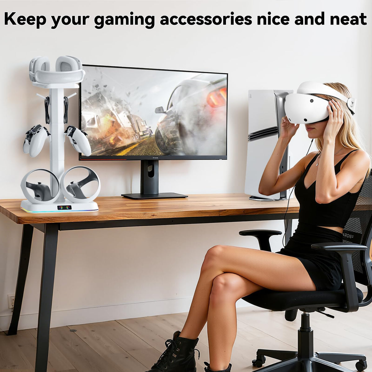 Charging Stand & Headset Stand Z182