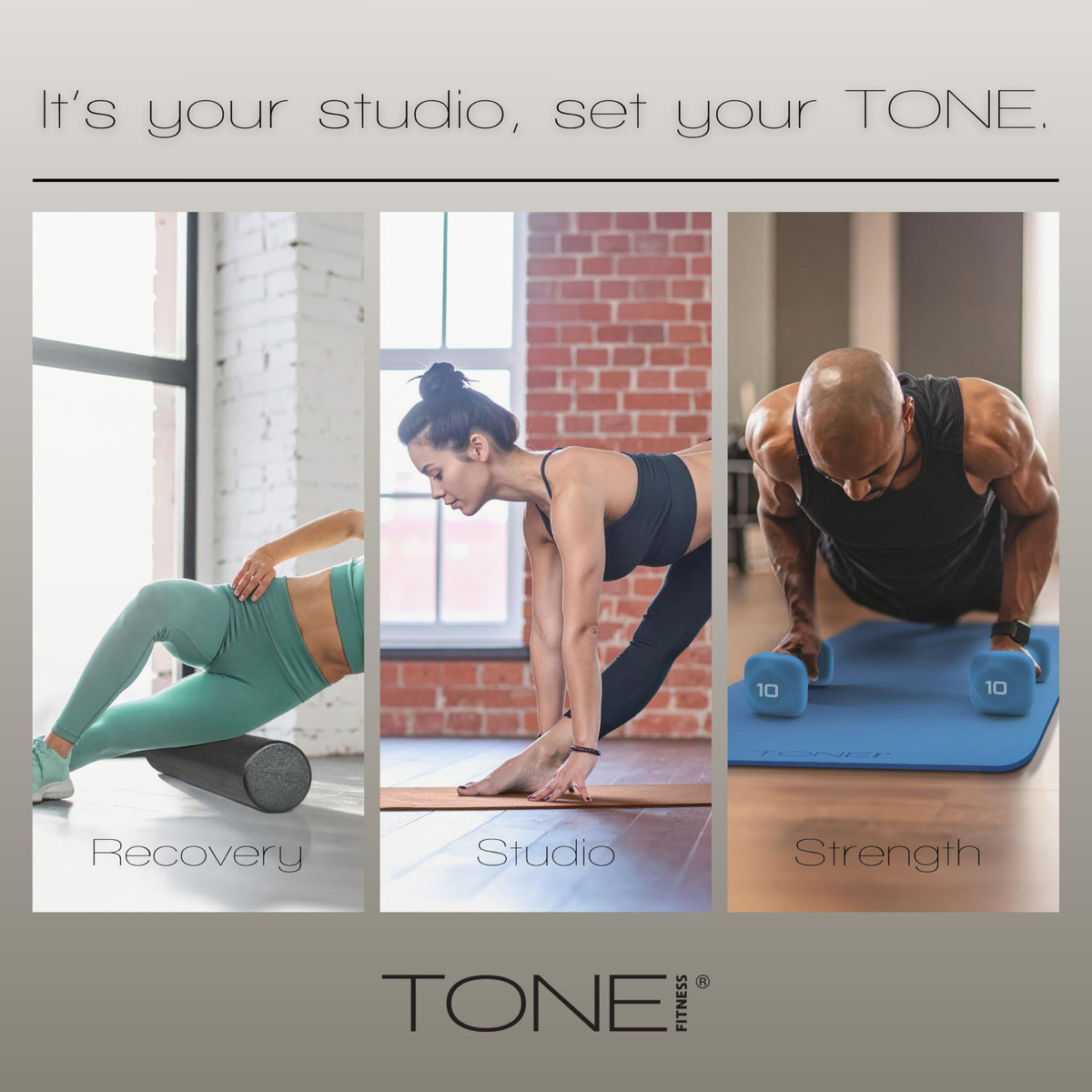 Neoprene Dumbbell Set with Storage Rack T83395