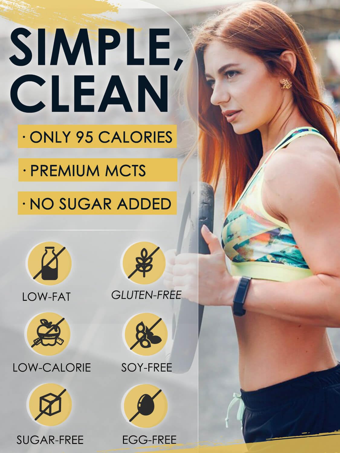 Unflavored Whey & Pea Protein Powder Y14505