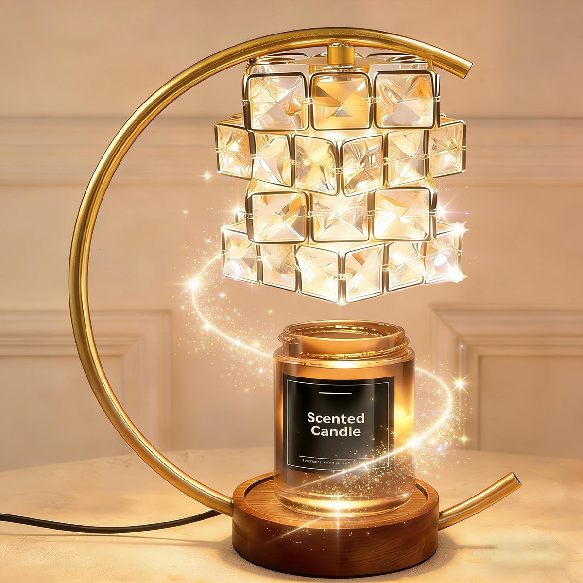 Candle Warmer Lamp with Timer Dimmable Wax Warmer Q59166