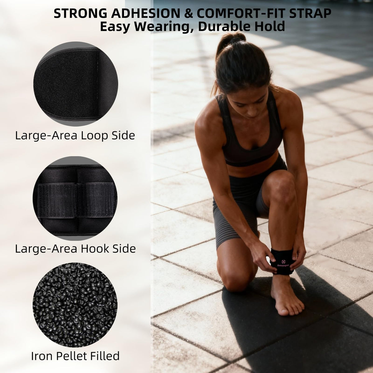 Ankle Weights, Wrist & Leg Weights Set U6466