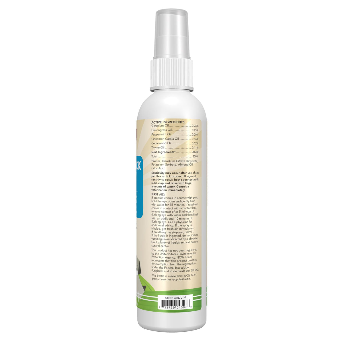 Flea and Tick Spray for Dogs 8-Ounce H861