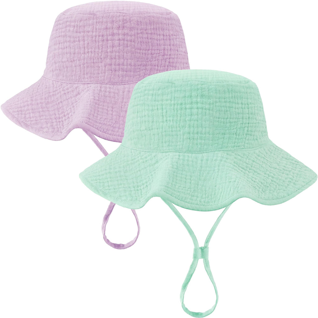 Muslin Baby Sun Hat Bucket Hats Y954