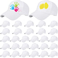 Cotton White Baseball Cap L553223