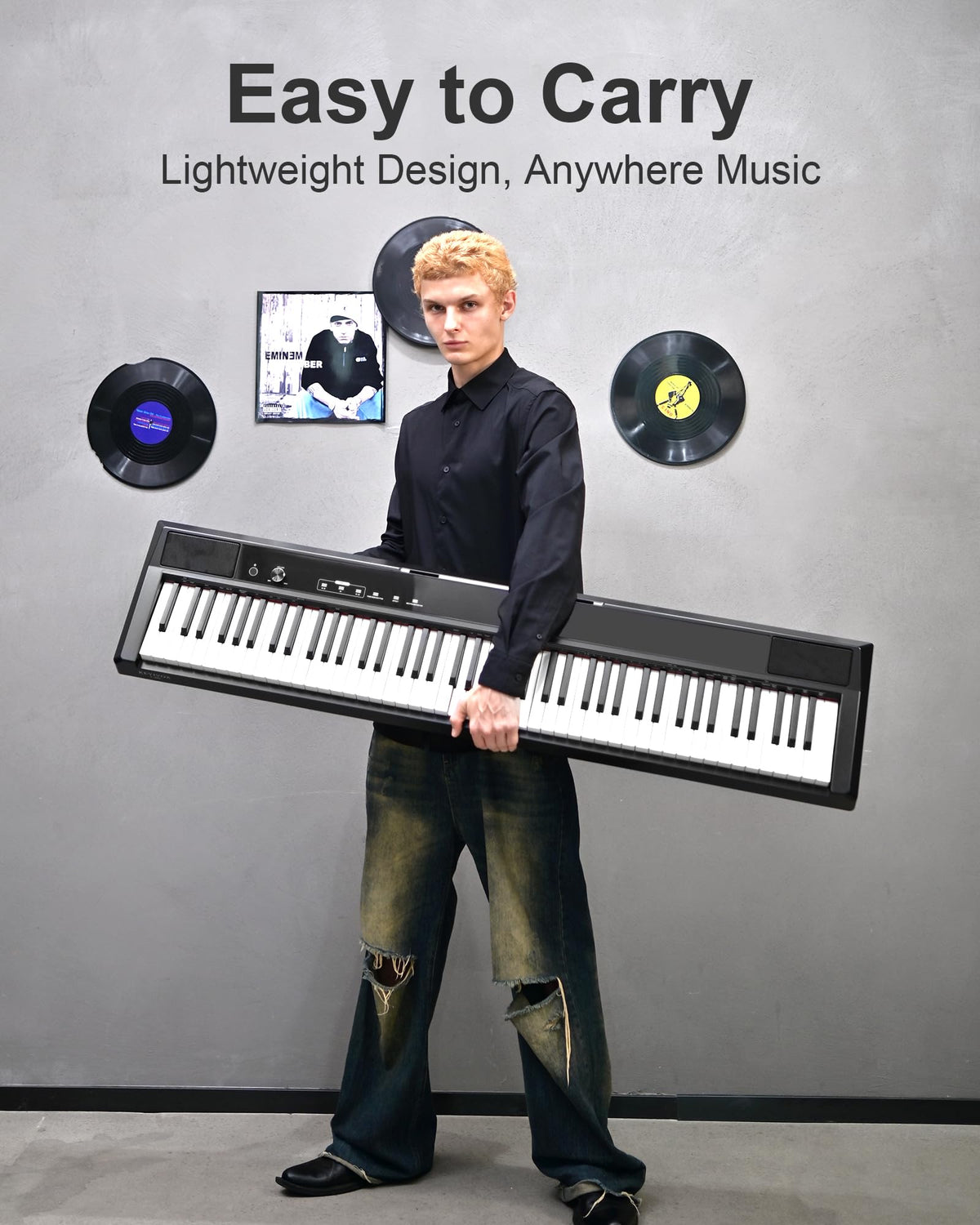 88 Key Weighted Digital Piano F57254