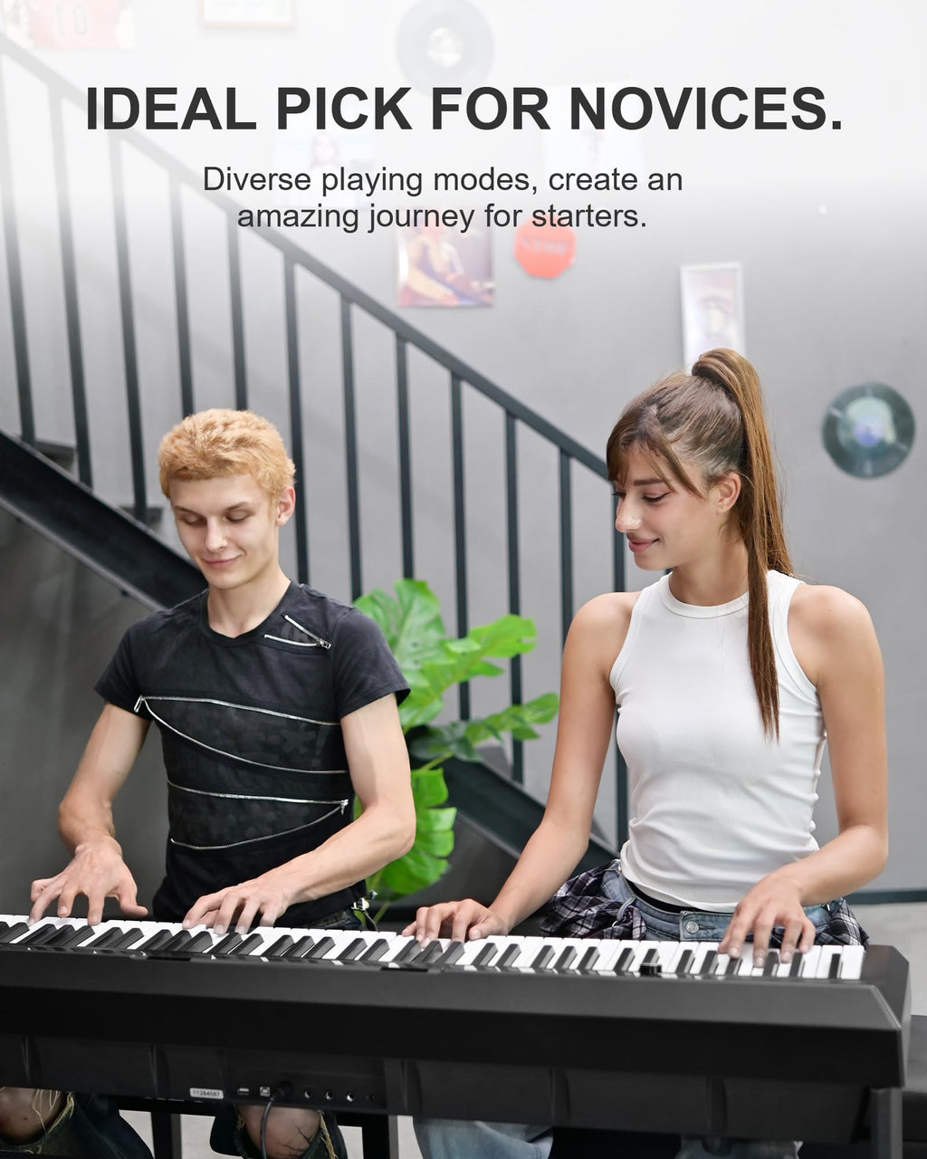 88 Key Weighted Digital Piano F57254