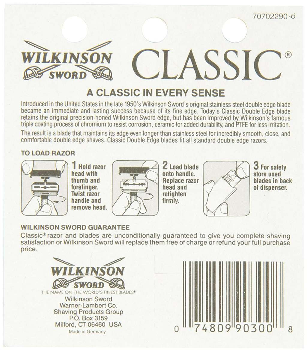 Double Edge Blades Pack of 10 T8238
